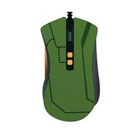 Gaming Mouse Vector Illustration Icon Symbol