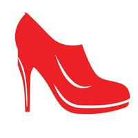 A distinct pair of colourful women's shoes. women's stiletto high-heeled shoe collection. stylish shoes for girls. vector