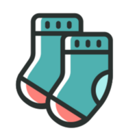 Socken Illustration Design png