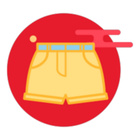 shorts illustratie ontwerp png