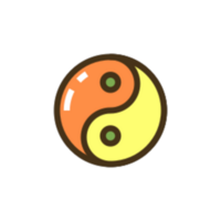 yin yang illustratie ontwerp png