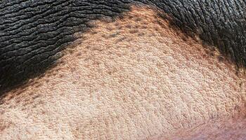 macro photo texture of pig skin
