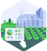 Greenhouse Automation Systems illustration png