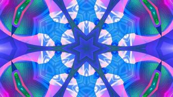 Abstract kaleidoscope background. Beautiful kaleidoscope seamless pattern. Multicolor mosaic texture. Seamless kaleidoscope texture. Unique kaleidoscope design photo