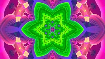 Abstract kaleidoscope background. Beautiful kaleidoscope seamless pattern. Multicolor mosaic texture. Seamless kaleidoscope texture. Unique kaleidoscope design photo