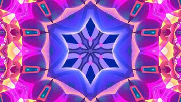Abstract kaleidoscope background. Beautiful kaleidoscope seamless pattern. Multicolor mosaic texture. Seamless kaleidoscope texture. Unique kaleidoscope design photo
