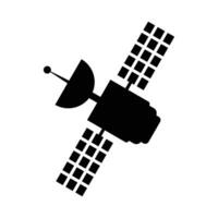 satellite icon design. communication technology sign and symbol. vector