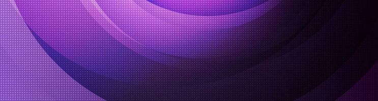 Dark violet wavy minimal background vector
