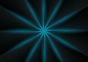 Dark blue minimal lines abstract futuristic tech background vector