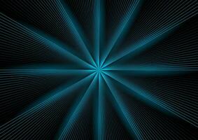 Dark blue minimal lines abstract futuristic tech background vector