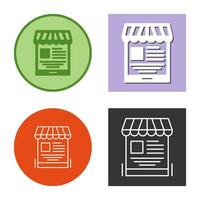 Mobile Shop Vector Icon