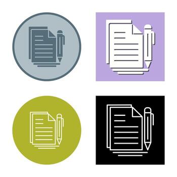 Document Vector Icon