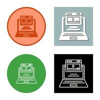 Webinar Vector Icon