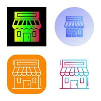 Retail Place Vector Icon