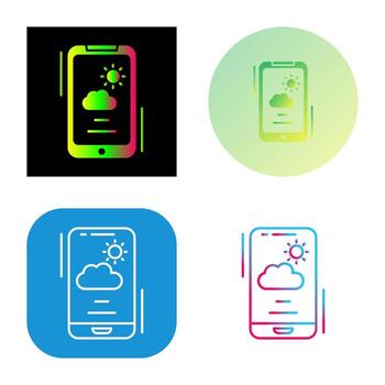 icono de vector de nube