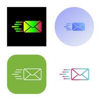 icono de vector de correo