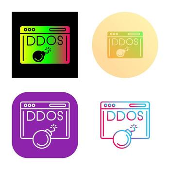 Ddos Attack Vector Icon