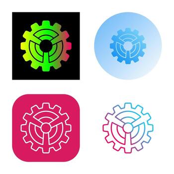 icono de vector de configuración