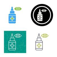 Eye Drop Vector Icon