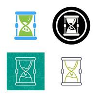 icono de vector de reloj de arena