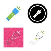 Flashlight Vector Icon