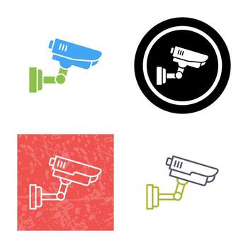 Security Camera Vector Icon