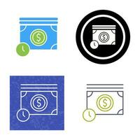 Time is Money Vector Icon