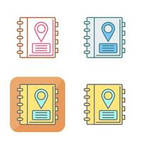 Address Book Vector Icon