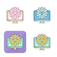 Monitor Vector Icon