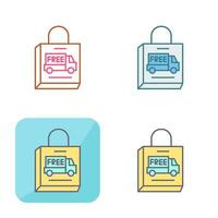 Free Home Delivery Vector Icon