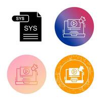 Video Marketing Vector Icon