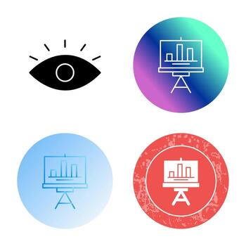 icono de vector de estadísticas