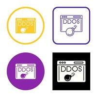 Ddos Attack Vector Icon