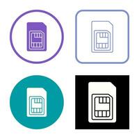 Sim Card Vector Icon