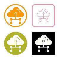 Internet Cloud Vector Icon