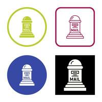 Mail Box Vector Icon