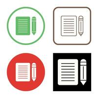 Note Vector Icon