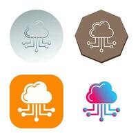 Cloud Computing Vector Icon