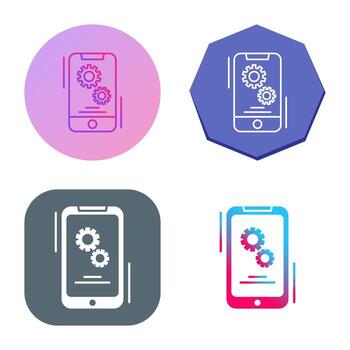 icono de vector de configuración