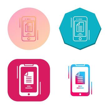 nota, vector, icono vector