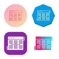 Layout Vector Icon