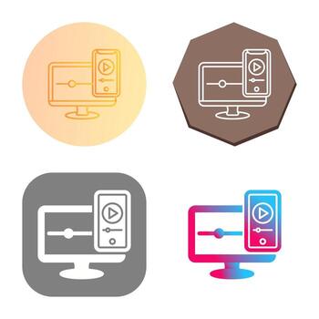 icono de vector sensible