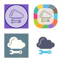 Cloud Computing Vector Icon