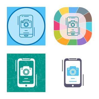 icono de vector de camara