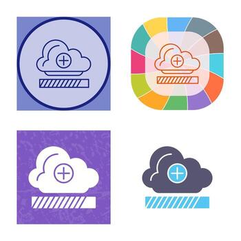 icono de vector de carga