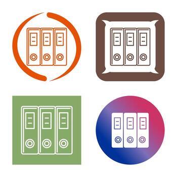 icono de vector de documento