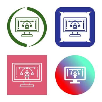 Elearning Vector Icon