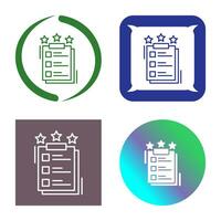 Project Features Vector Icon