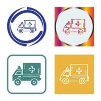 Ambulance Vector Icon