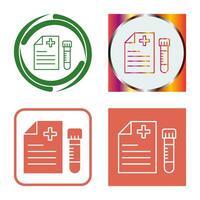 Blood Test Vector Icon